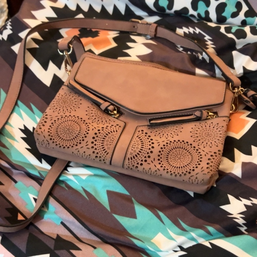 Mauve crossbody
